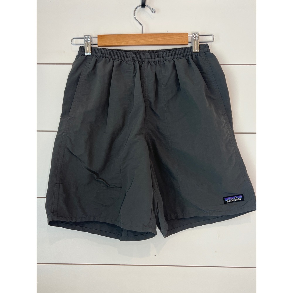 Patagonia Baggies 5 Inch Shorts Mens Small Grey Recycled Mesh Lined Gorpcore